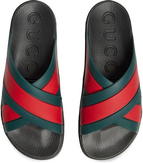 gucci slippers groen|types of Gucci slippers.